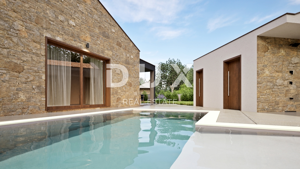 ISTRIA, BARBAN - Casa moderna con piscina