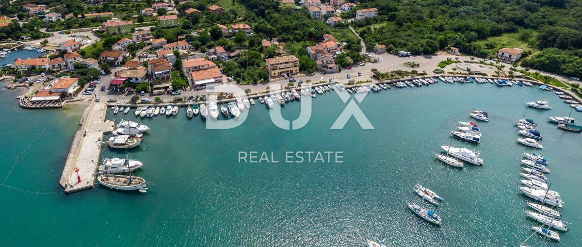 ISOLA DI KRK, KLIMNO - Ottimo investimento, terreno edificabile a 200 metri dal mare