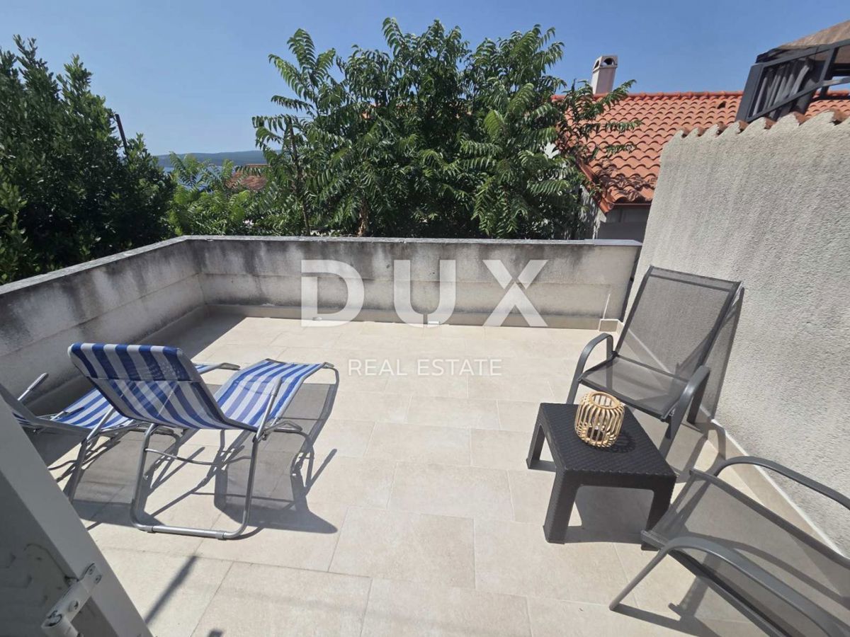 CRIKVENICA, DRAMALJ - Bellissimo appartamento con 1 camera da letto + soggiorno, a 150 m dal mare