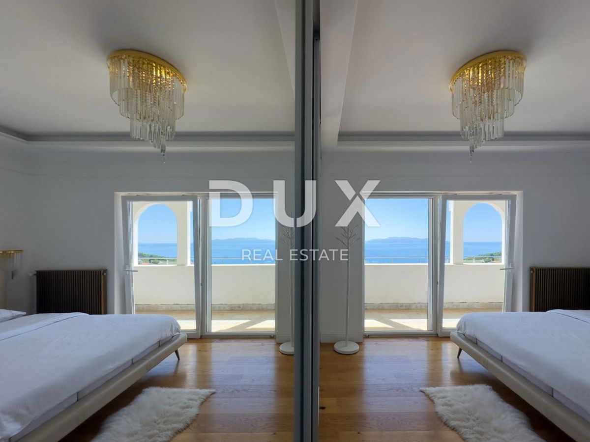 ABBAZIA, POBRI - SOLO CON NOI! Appartamento di design arredato con vista panoramica sul mare