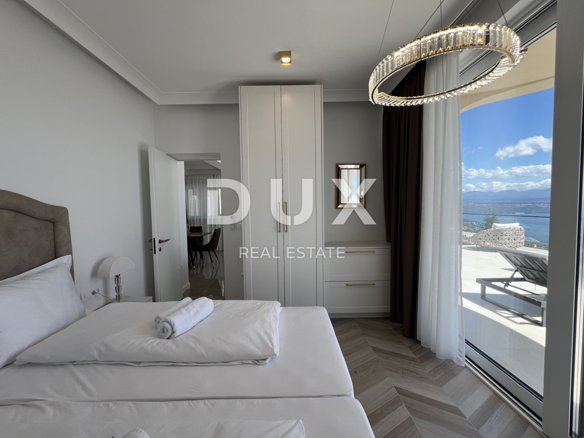 OPATIJA, LOVRAN – Appartamento esclusivo con vista panoramica e piscina