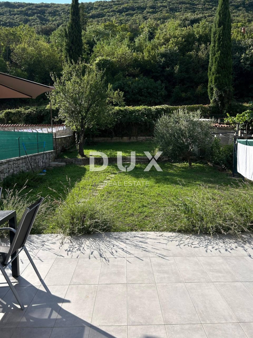 ISTRIA, RAŠA - Appartamento al piano terra recentemente ristrutturato con giardino