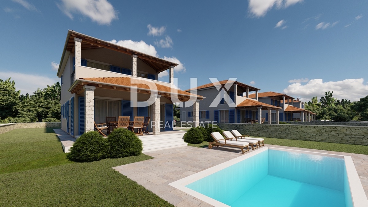 ISTRIA, LIŽNJAN - Bellissima villa in alta ROH BAU vicino al mare!