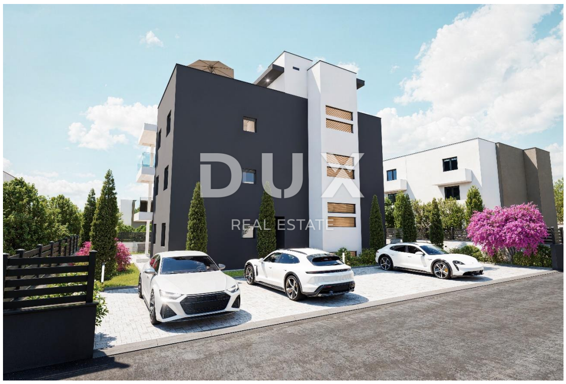 ZADAR, RAŽANAC - Nuovo edificio! Riscaldamento a pavimento, ascensore, vista mare, ripostiglio...! S1