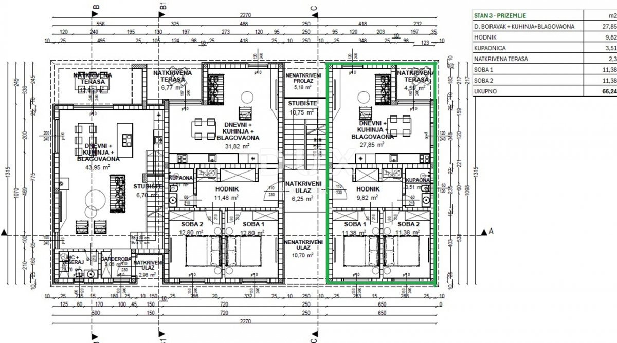 ISTRIA, PARENZO - Appartamento con 2 camere da letto e giardino in una splendida posizione!