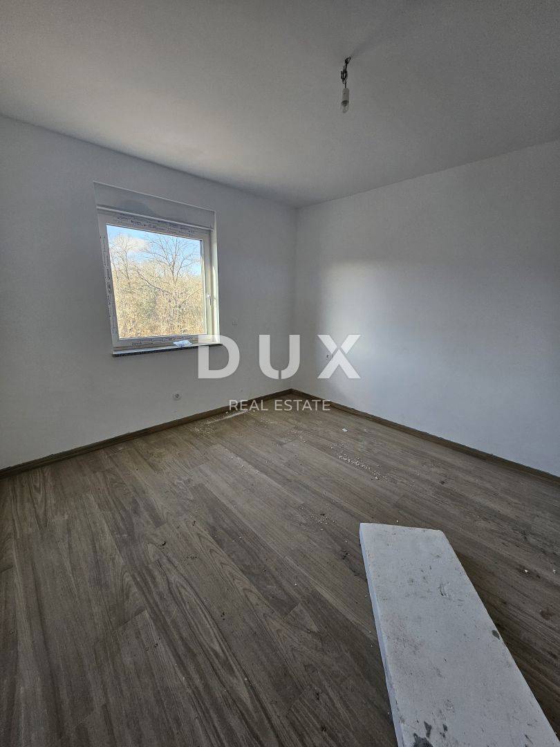 MATULJI, JUŠIĆI, JURDANI - appartamento al piano terra 62,34 m2 in un nuovo edificio DB+2S con giardino