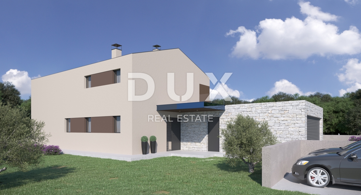 ISTRIA, ALBONA - Terreno con 2 permessi di costruire