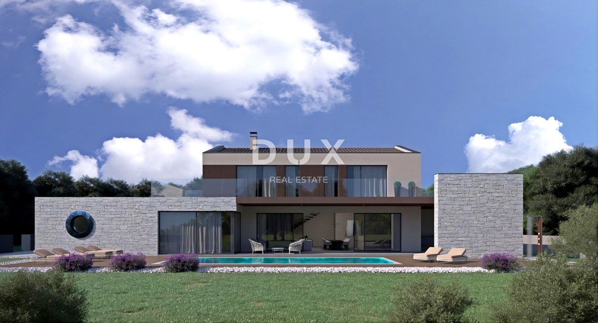 ISTRIA, LABIN - Quattro lotti edificabili con due permessi di costruzione