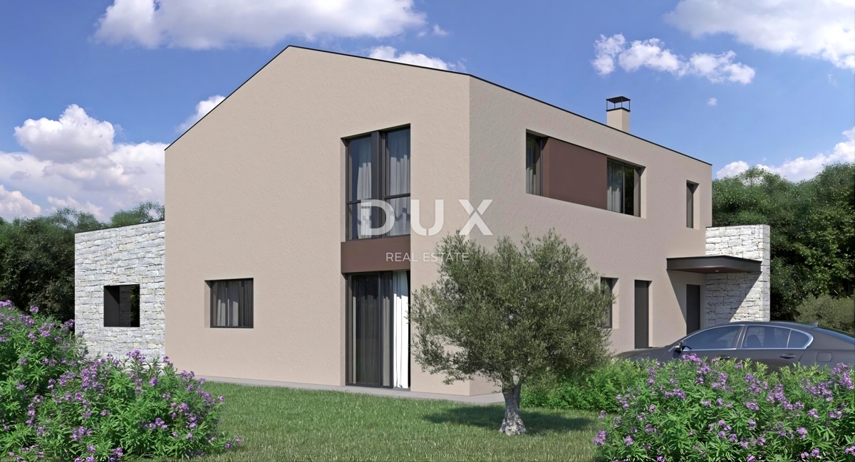 ISTRIA, LABIN - Quattro lotti edificabili con due permessi di costruzione