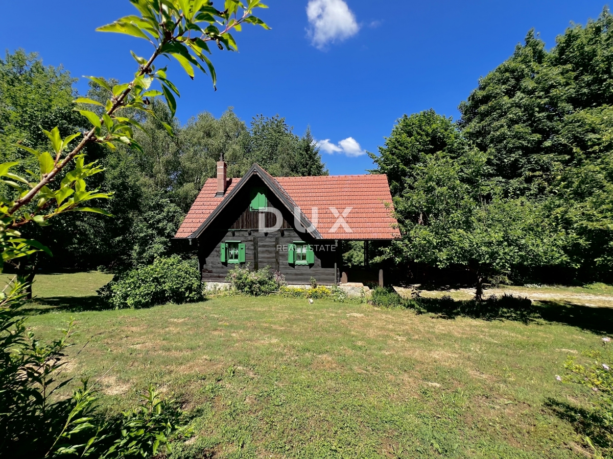 GORSKI KOTAR, HLEVCI – due case su un terreno di 2.869 m²