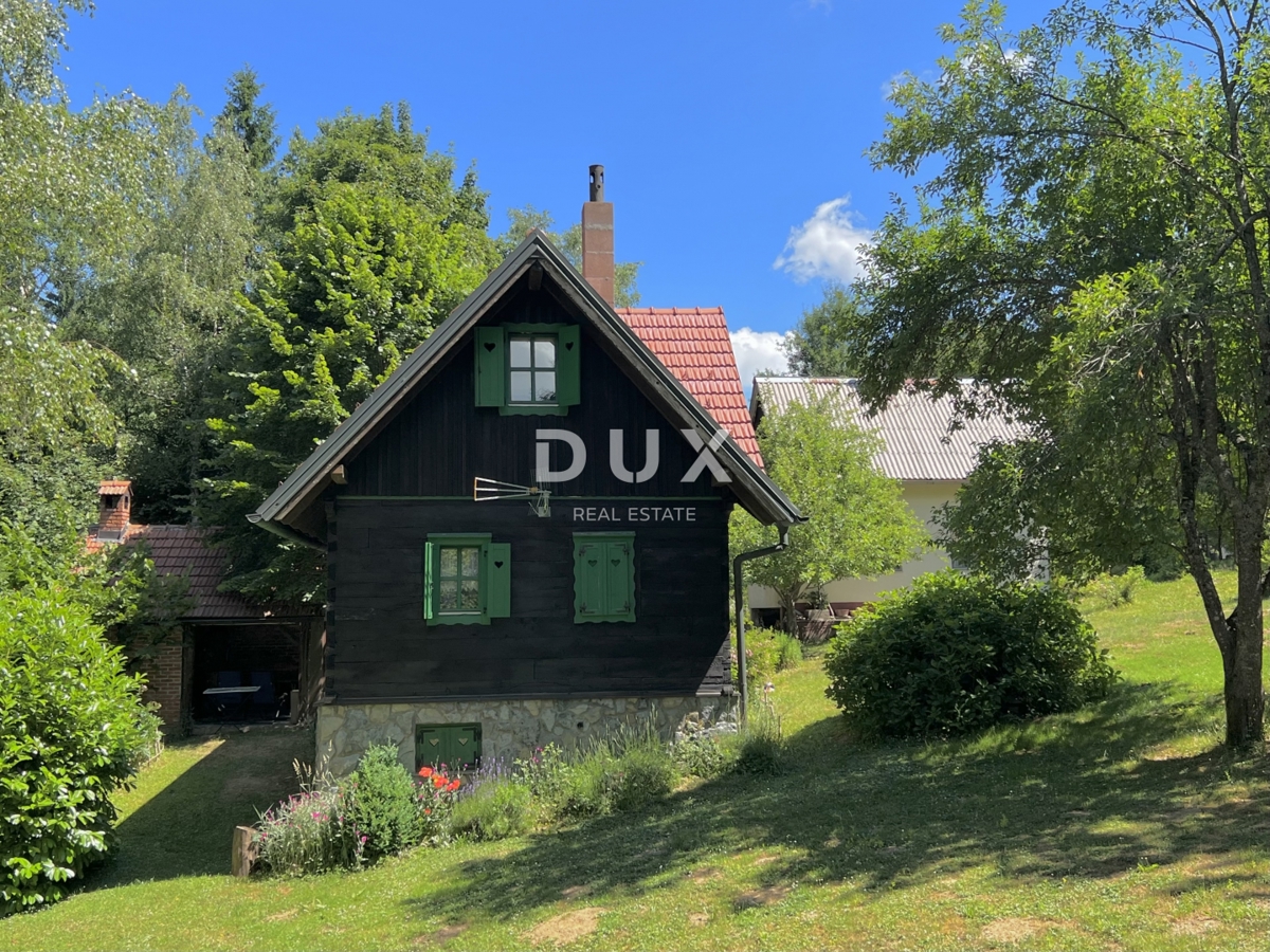 GORSKI KOTAR, HLEVCI – due case su un terreno di 2.869 m²