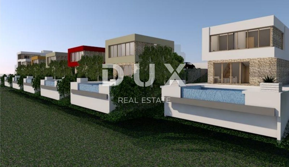 OPATIJA, BRSEČ, NAČINOVIĆI - terreno edificabile di 543 m2 con progetto per una villa e vista panoramica sul mare 