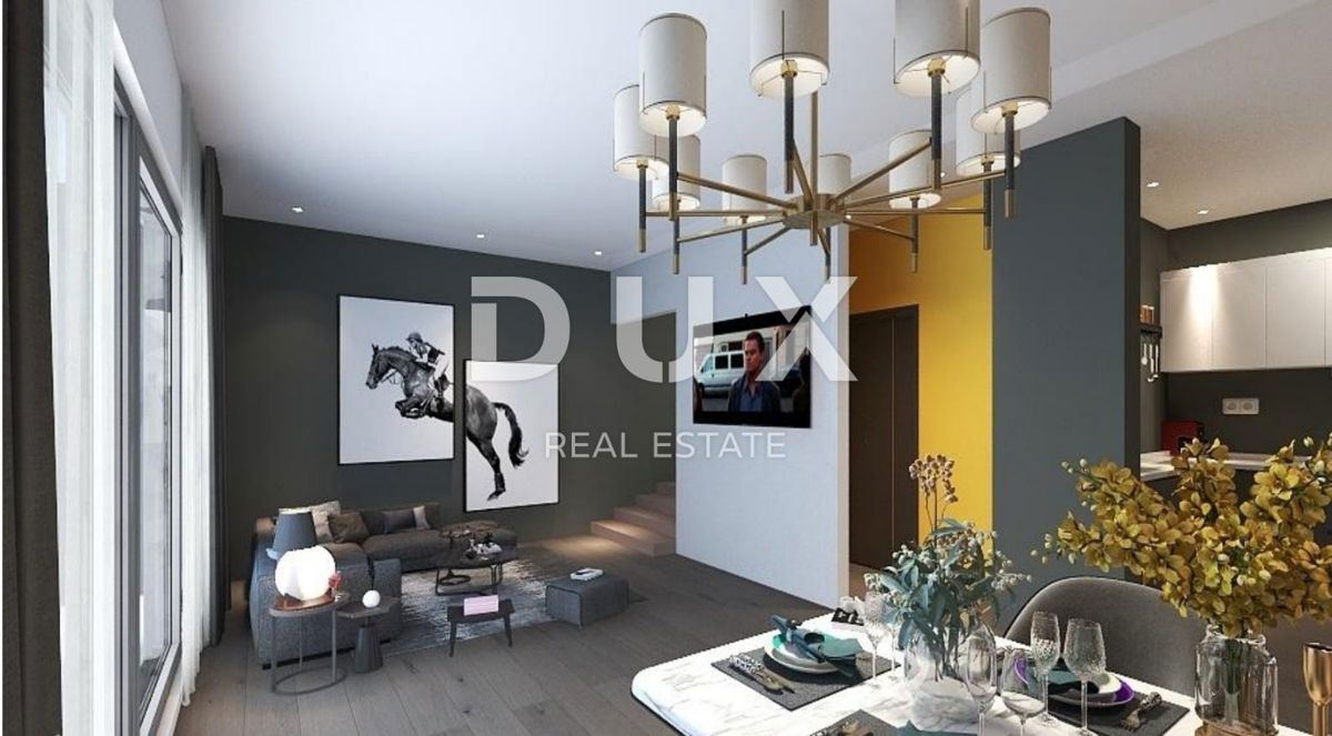 OPATIJA, BRSEČ, NAČINOVIĆI - terreno edificabile di 543 m2 con progetto per una villa e vista panoramica sul mare 