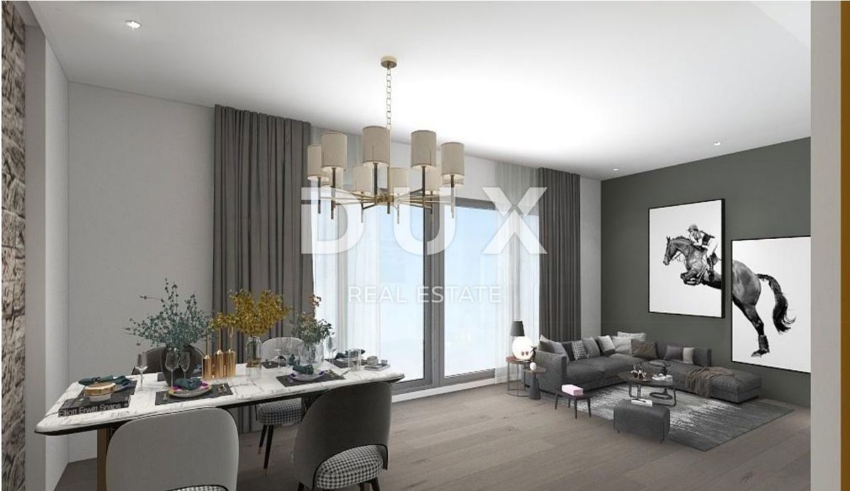 OPATIJA, BRSEČ, NAČINOVIĆI - terreno edificabile di 543 m2 con progetto per una villa e vista panoramica sul mare 