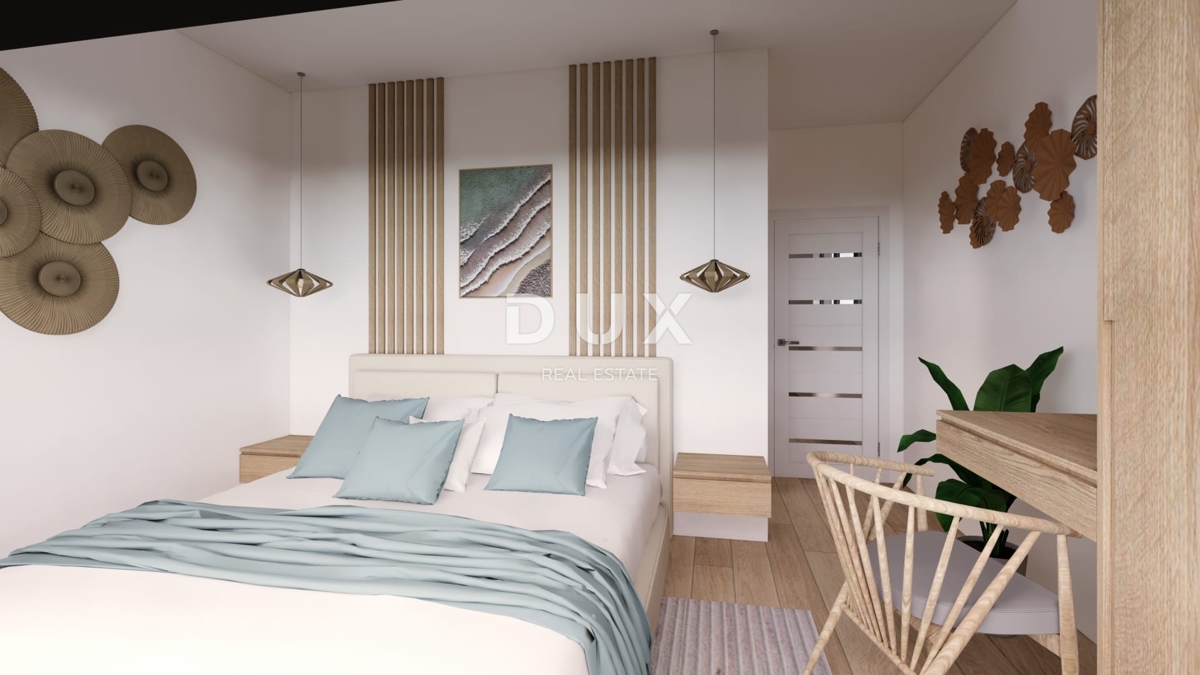 ZADAR, VIR - Terreno con permesso di costruzione e infrastrutture