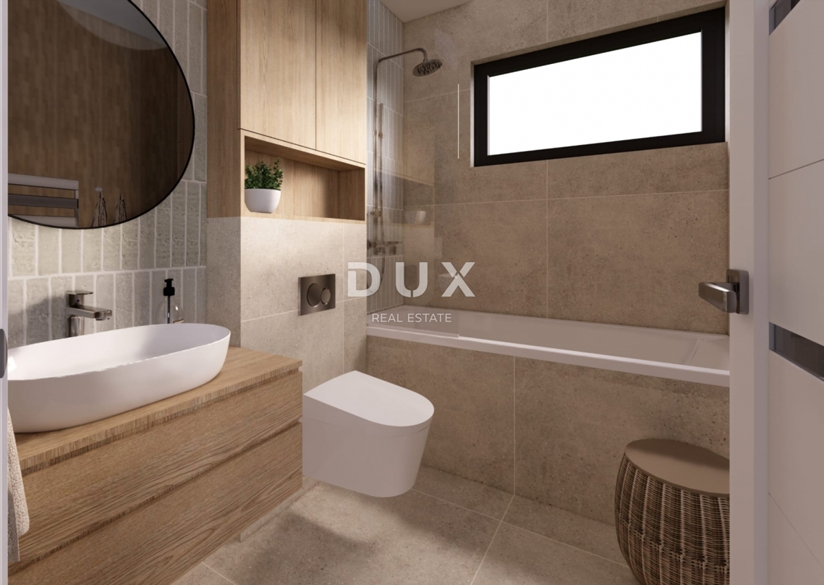 ZADAR, VIR - Terreno con permesso di costruzione e infrastrutture