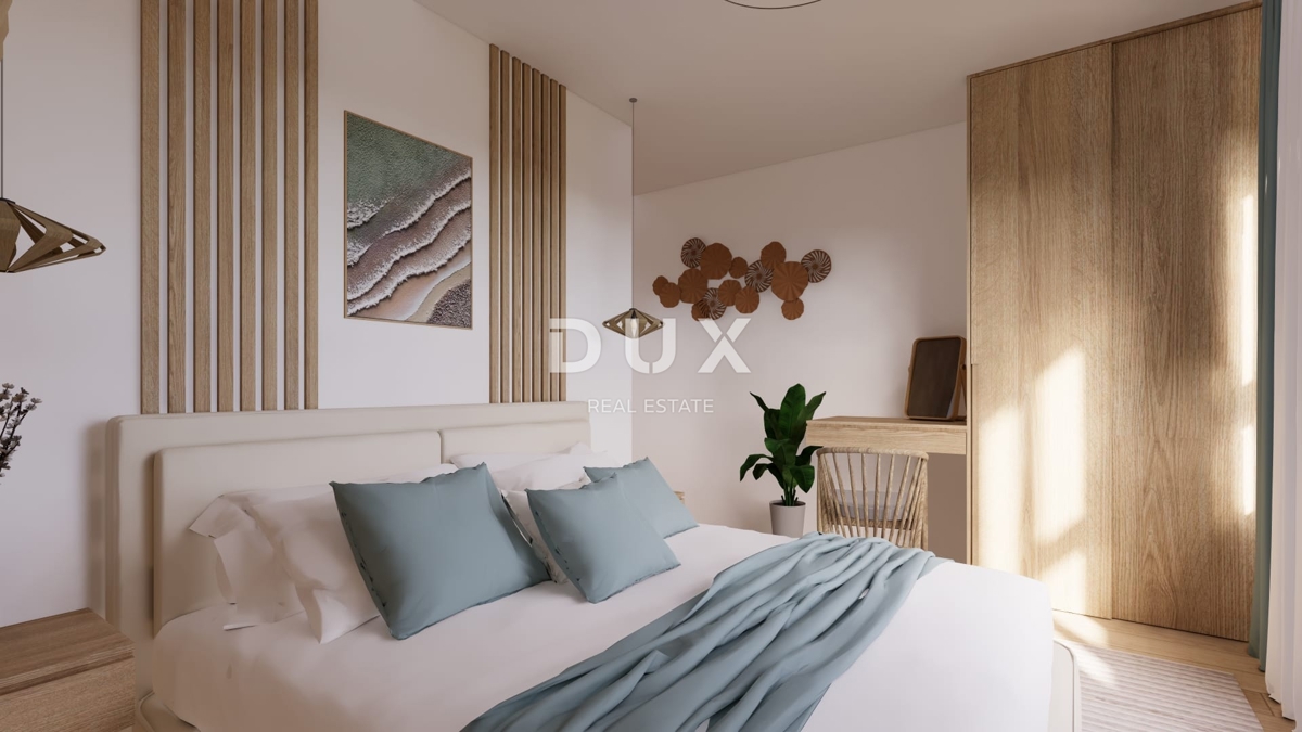 ZADAR, VIR - Terreno con permesso di costruzione e infrastrutture