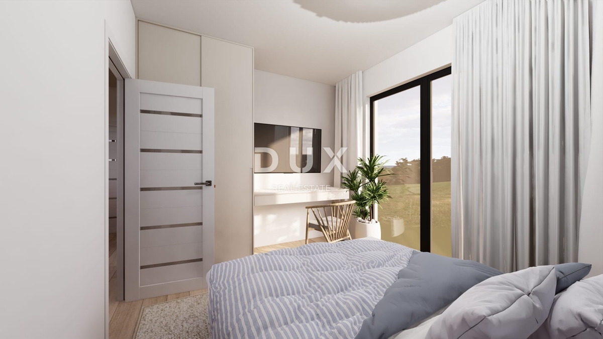 ZADAR, VIR - Terreno con permesso di costruzione e infrastrutture