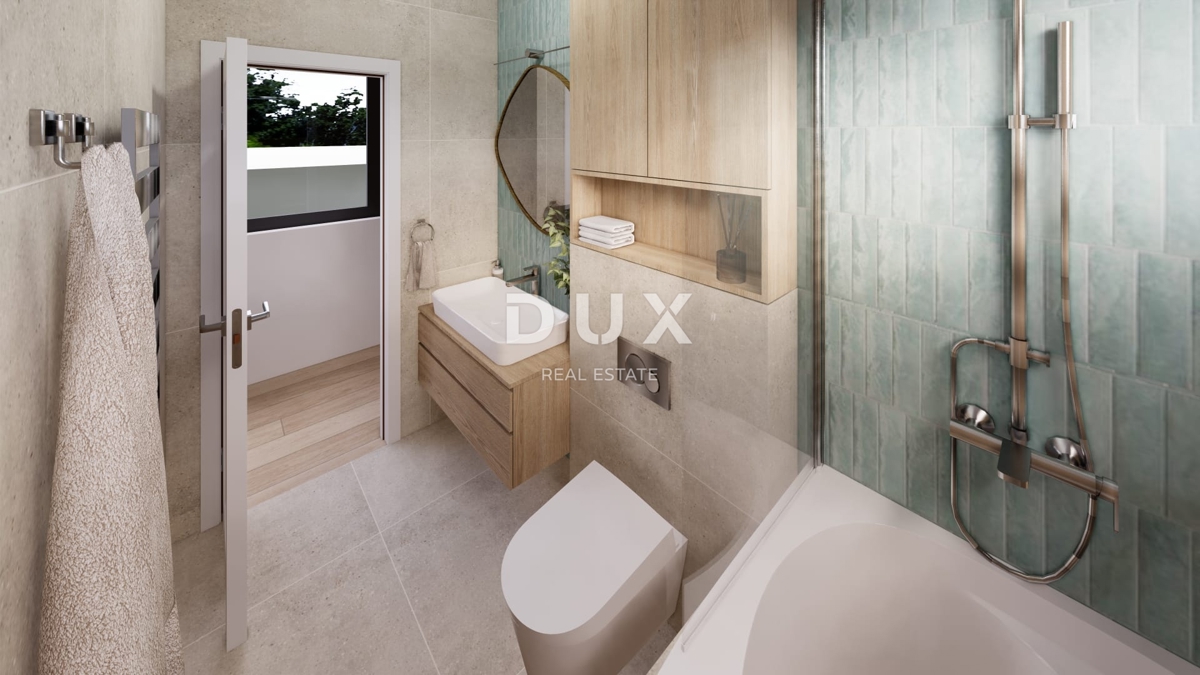 ZADAR, VIR - Terreno con permesso di costruzione e infrastrutture