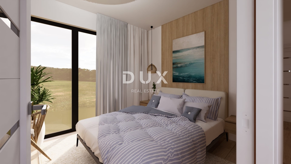 ZADAR, VIR - Terreno con permesso di costruzione e infrastrutture