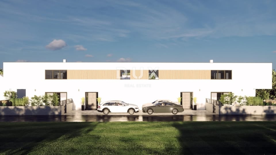 ZADAR, VIR - Terreno con permesso di costruzione e infrastrutture