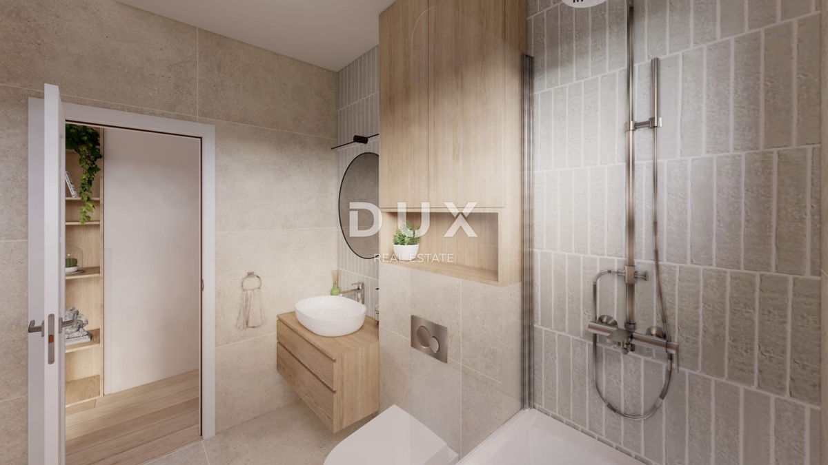 ZADAR, VIR - Terreno con permesso di costruzione e infrastrutture