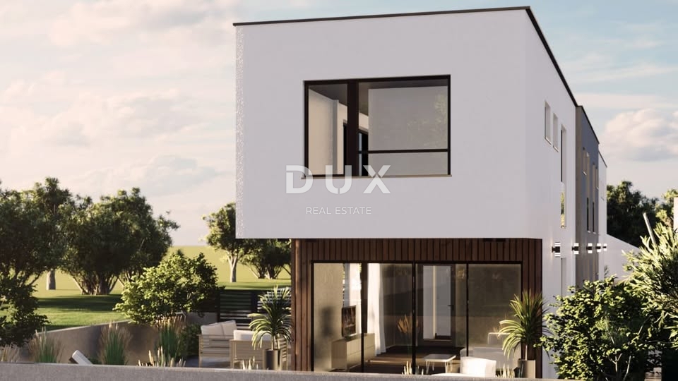 ZADAR, VIR - Terreno con permesso di costruzione e infrastrutture