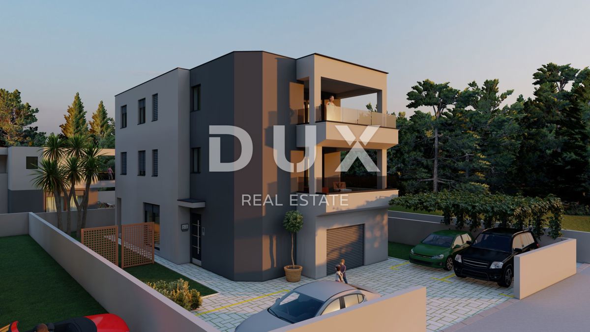 ISTRIA, MEDULIN - Appartamento con 3 camere da letto e soggiorno con garage al 2° piano di un nuovo edificio a 900 metri dalla spiaggia