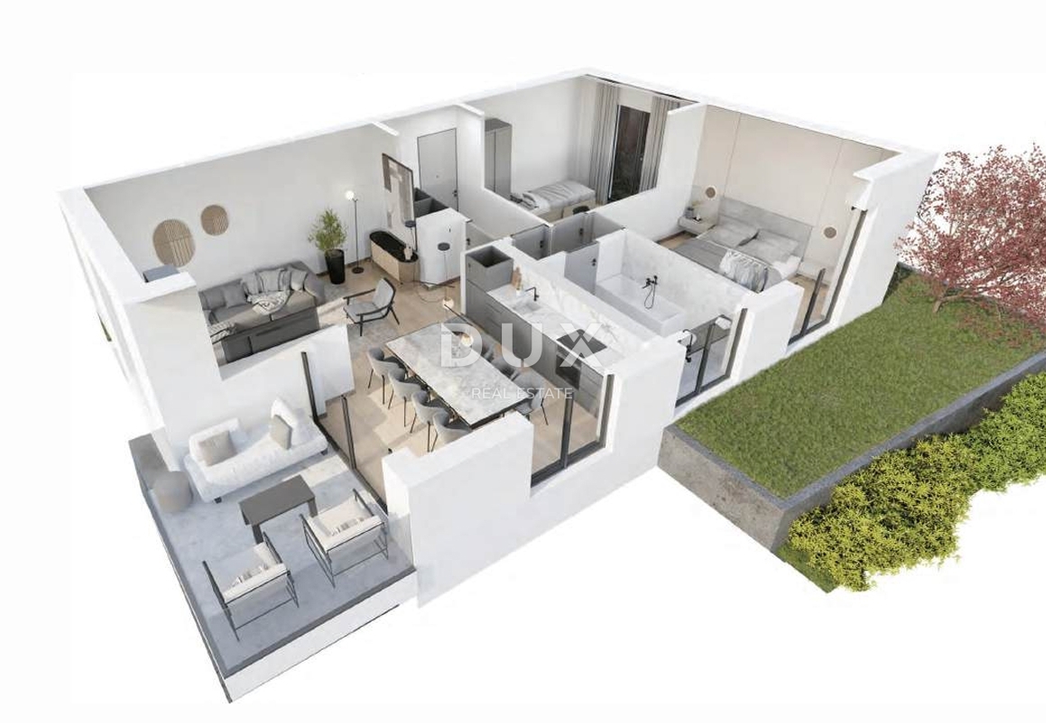 ZAGABRIA, SREBRNJAK - moderno appartamento con tre camere da letto in posizione tranquilla