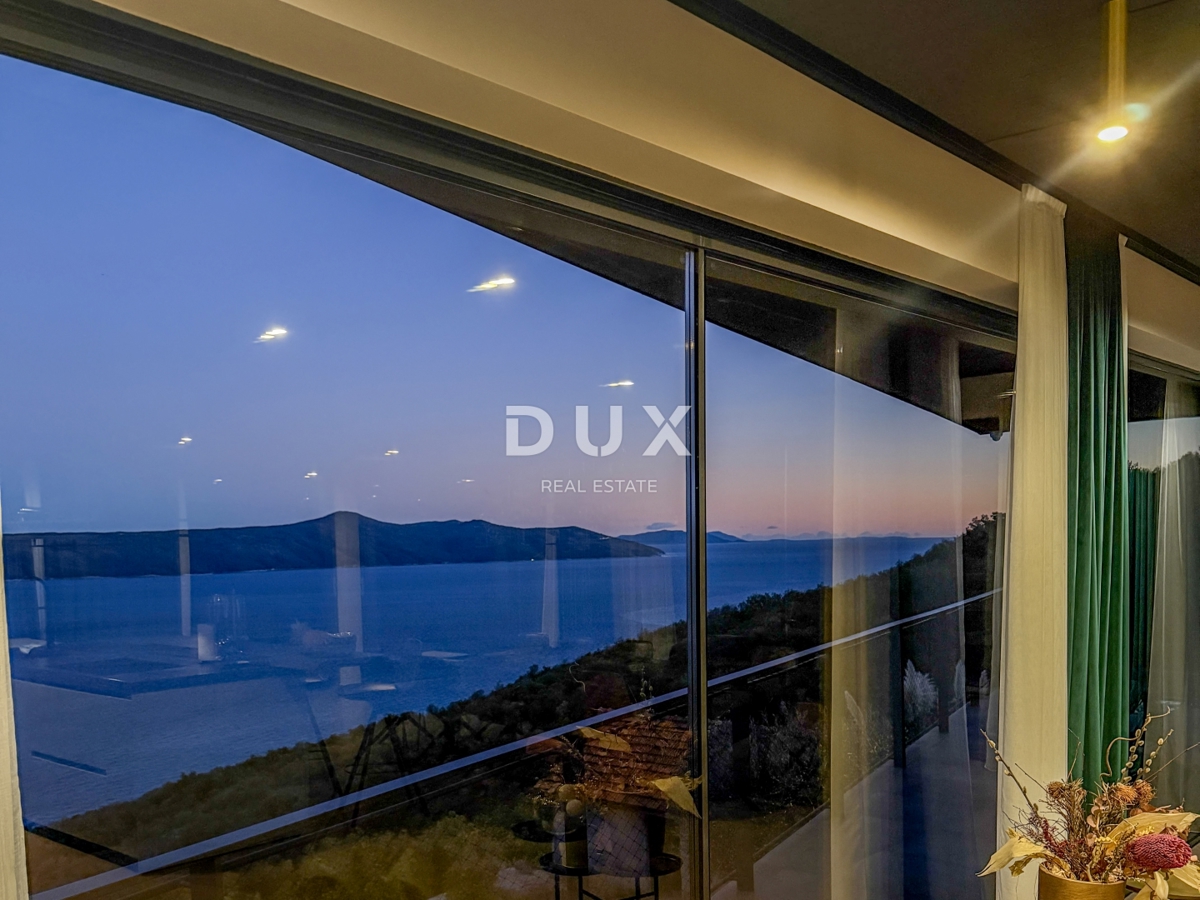 ISOLA DI KRK, MALINSKA – villa indipendente con piscina, vista mare e massima privacy