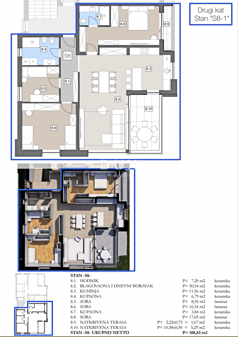 ISTRIA, ALBONA - Confortevole appartamento in un moderno edificio di nuova costruzione