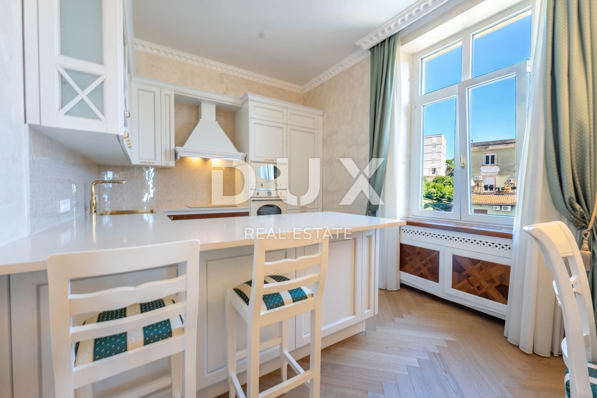 ABBAZIA, CENTRO - una combinazione di lusso e autenticità, un appartamento in una villa storica ristrutturata nel centro di Abbazia con vista