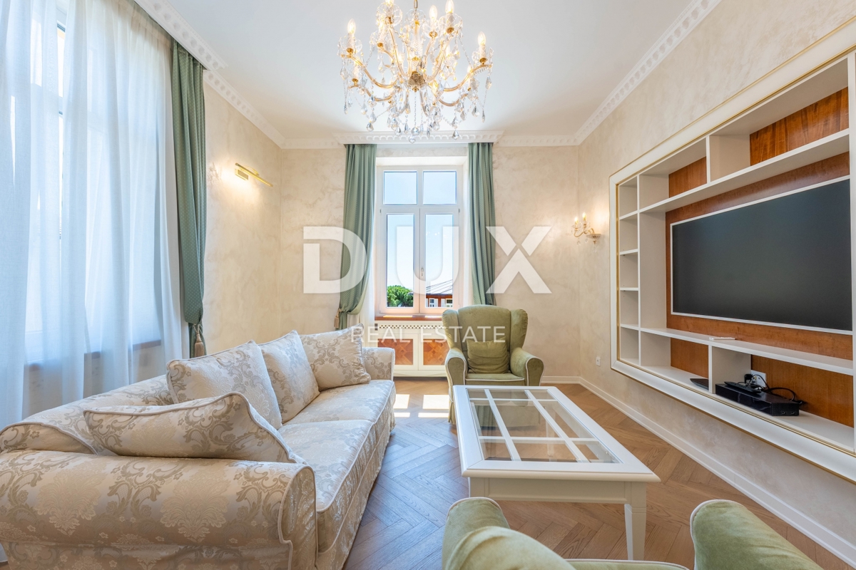 ABBAZIA, CENTRO - una combinazione di lusso e autenticità, un appartamento in una villa storica ristrutturata nel centro di Abbazia con vista