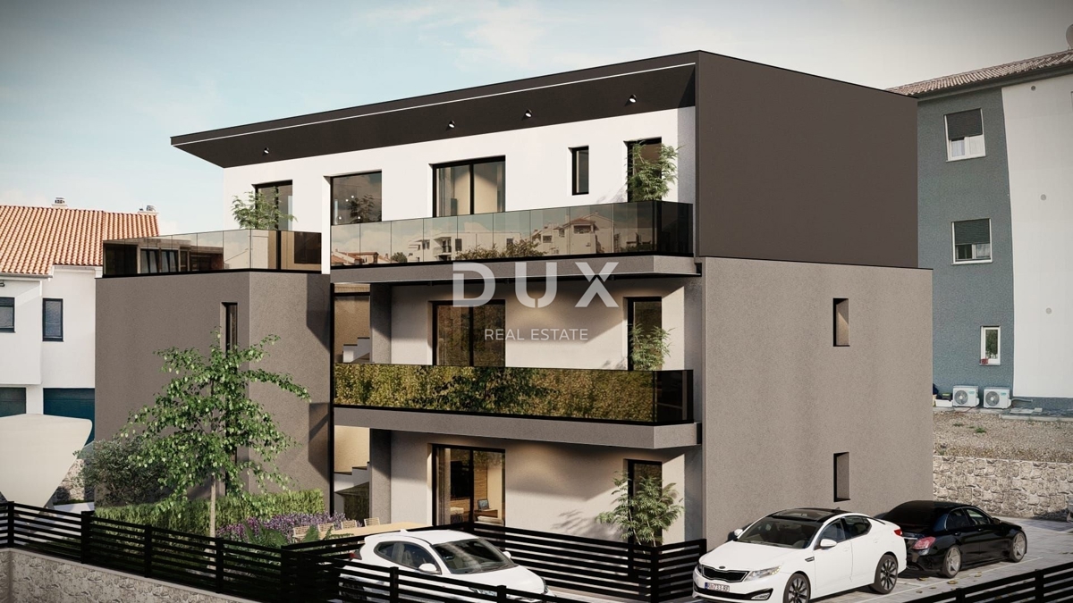 ISOLA DI KRK, CITTÀ DI KRK - Attico moderno di 100 m2