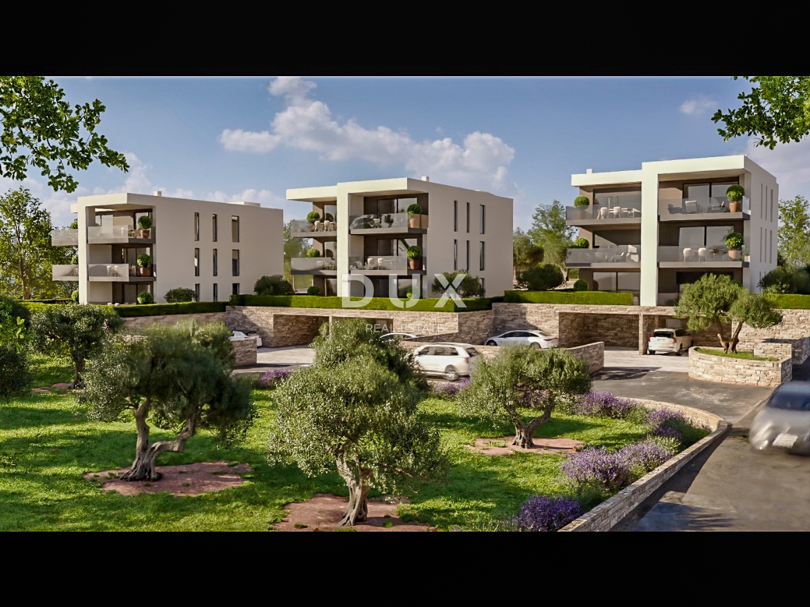 UMAG, ZAMBRATIJA - fantastico edificio nuovo a 100 metri dal mare e dalla spiaggia, POSIZIONE eccellente! Appartamento con terrazza