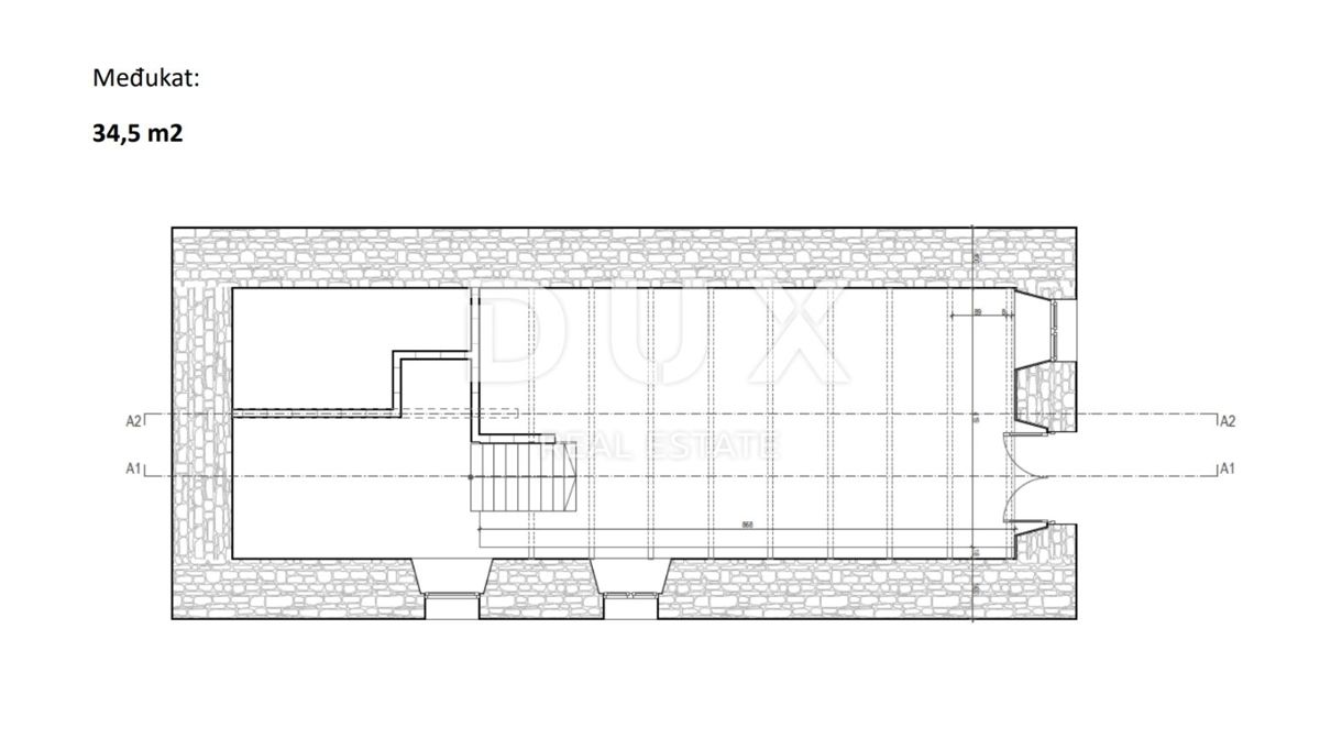 Locale commerciale Volosko, Opatija, 85,60m2