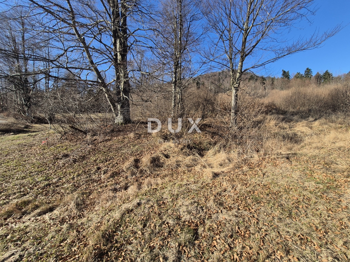 GORSKI KOTAR, FUŽINE - terreno edificabile 1552 m2 con potenziale di sviluppo!