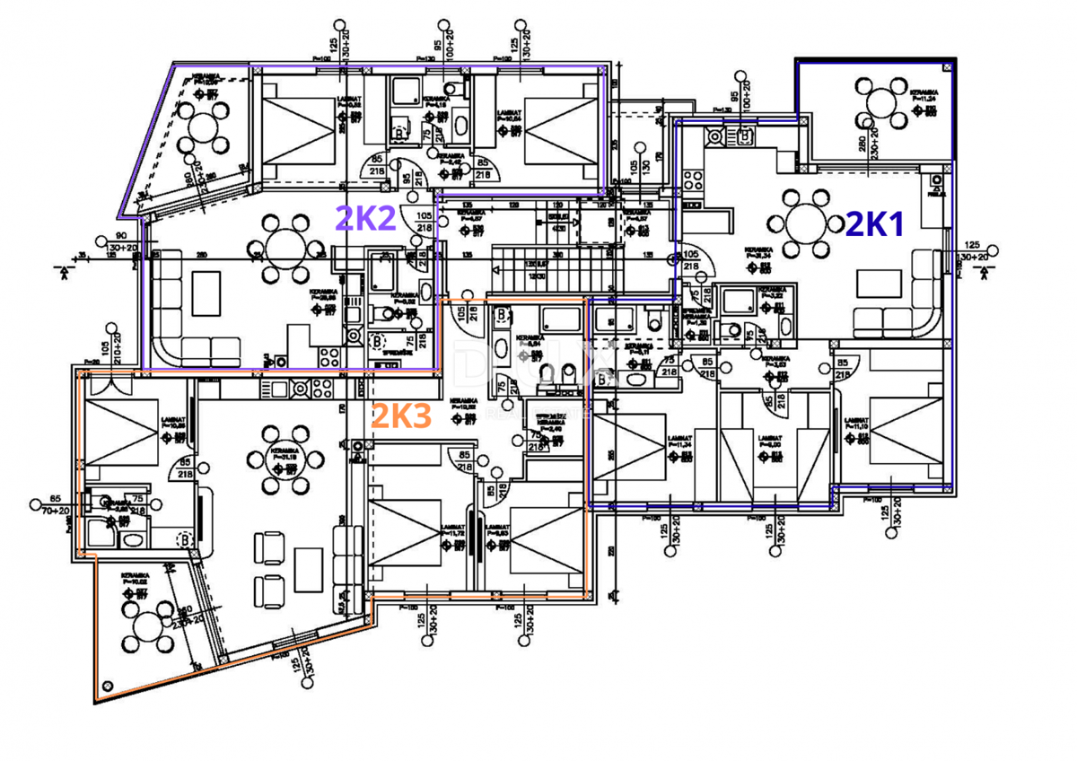 SEBENICO, TRIBUNJ – NUOVA COSTRUZIONE! Attico di lusso con vista mare