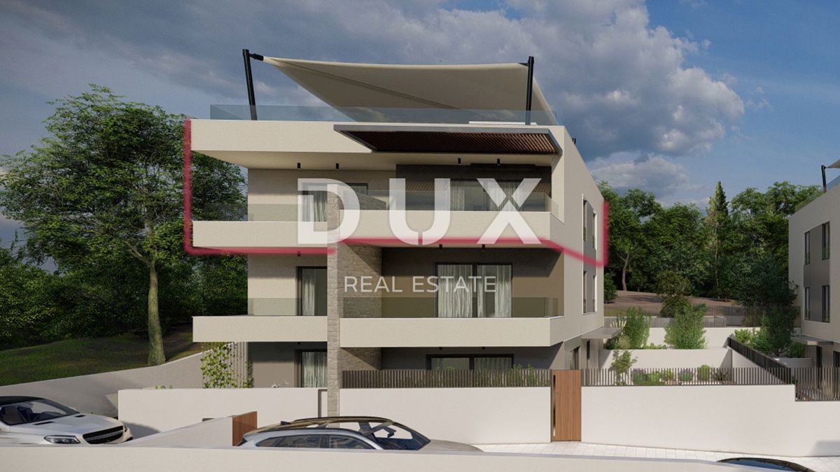 OPATIJA, IKA - Attico con vista panoramica e lussuosa terrazza sul tetto