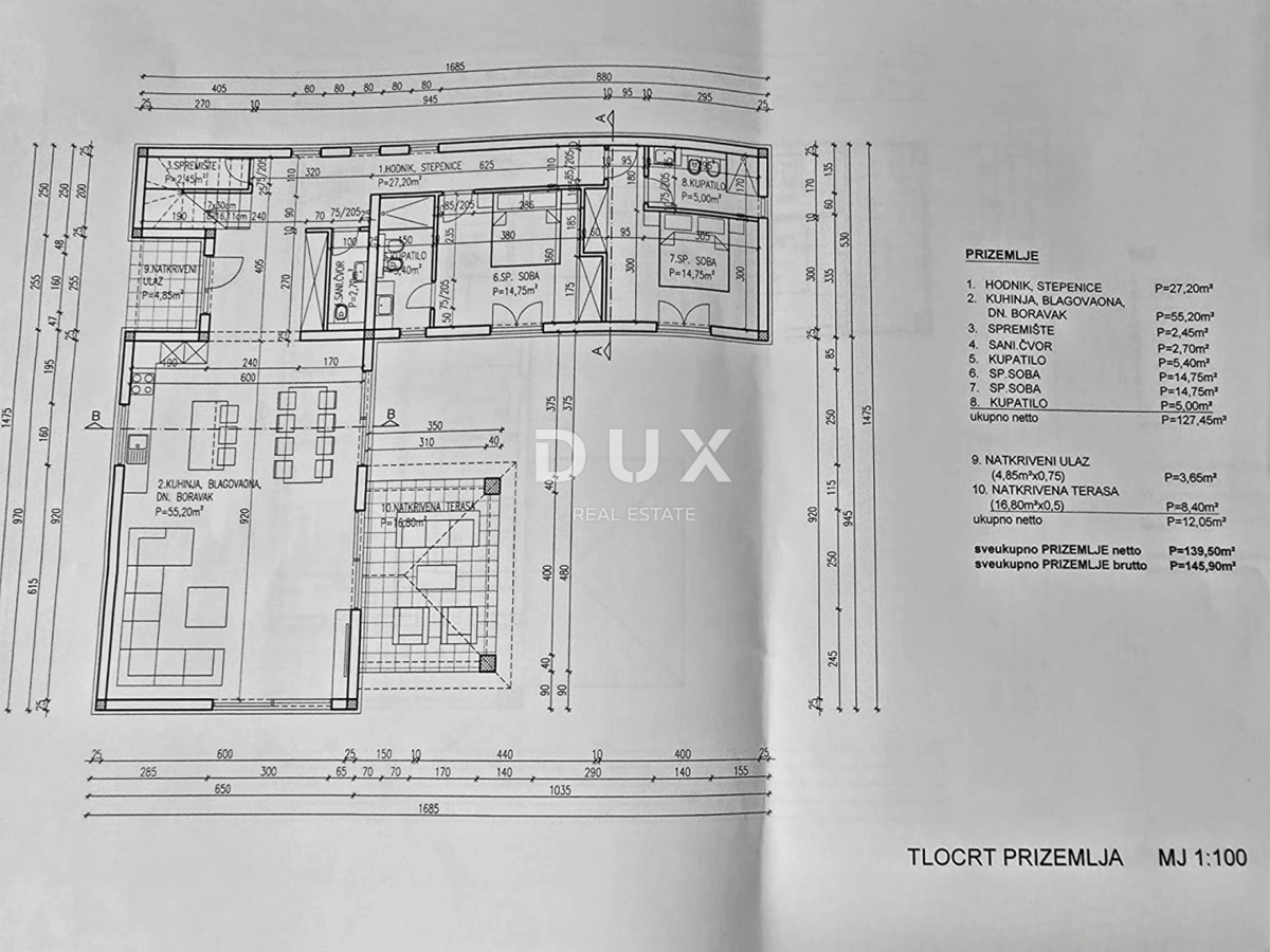 ISTRIA, RABAC - Terreno con vista mare e permesso di costruire