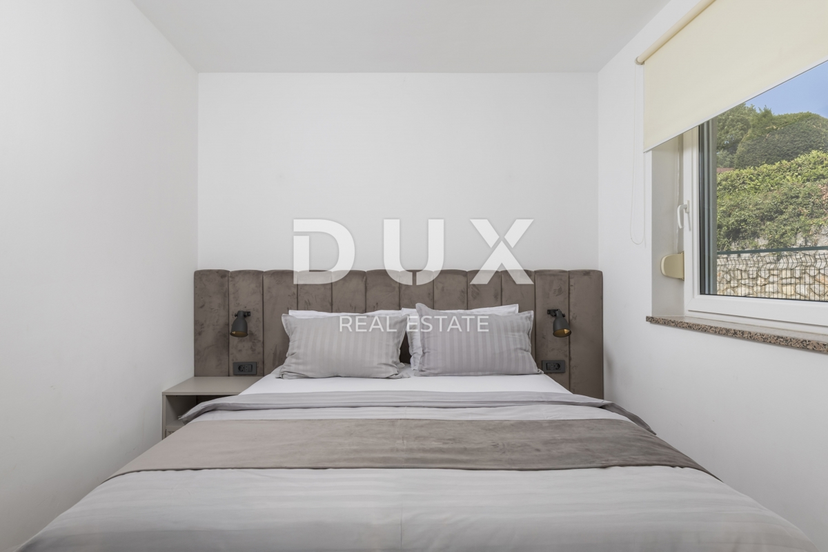 OPATIJA, IČIĆI - appartamento 70m2 con terrazza, vista mare, giardino e piscina comune