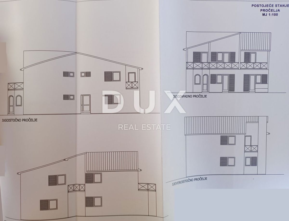 ZADAR, DEBELJAK - Bella villa con piscina