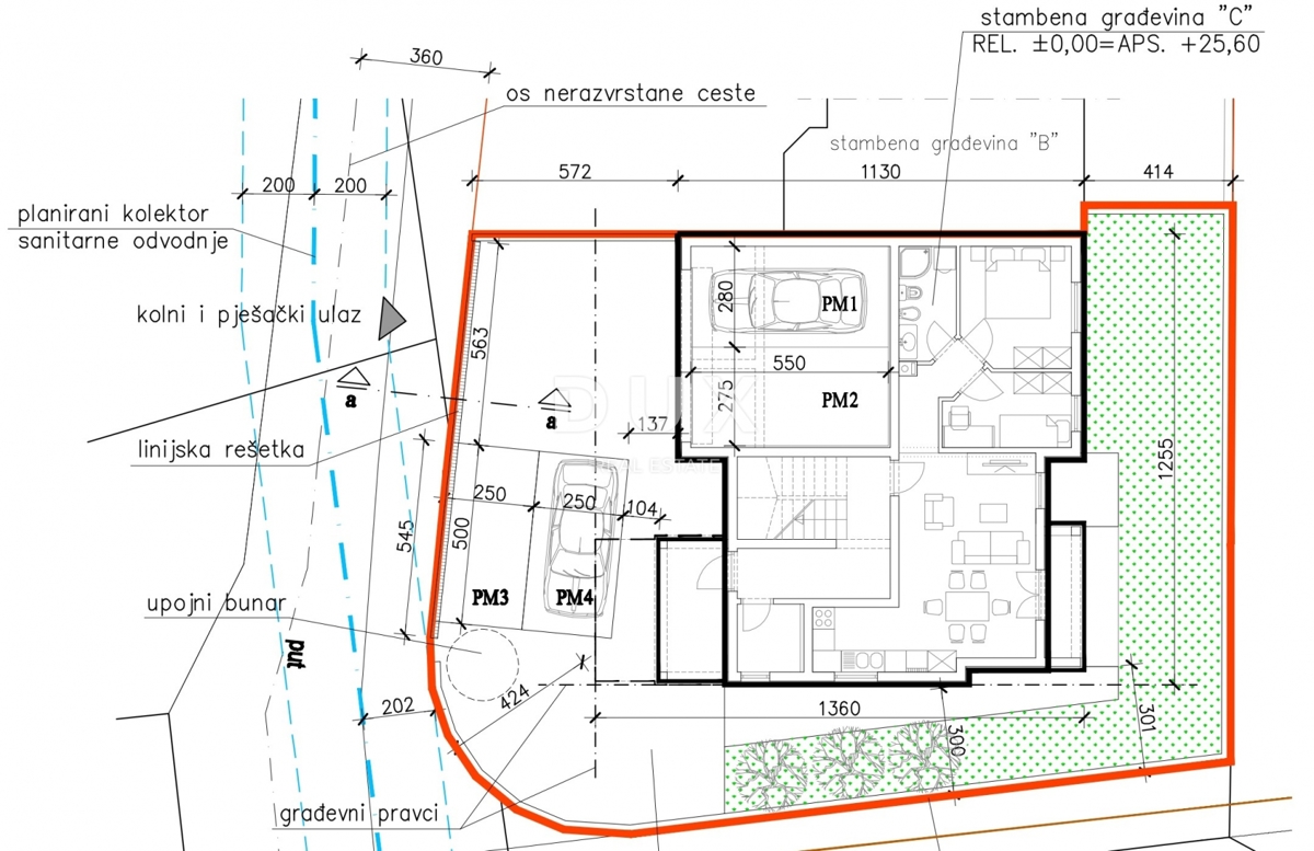 Appartamento Valdebek, Pula, 61m2