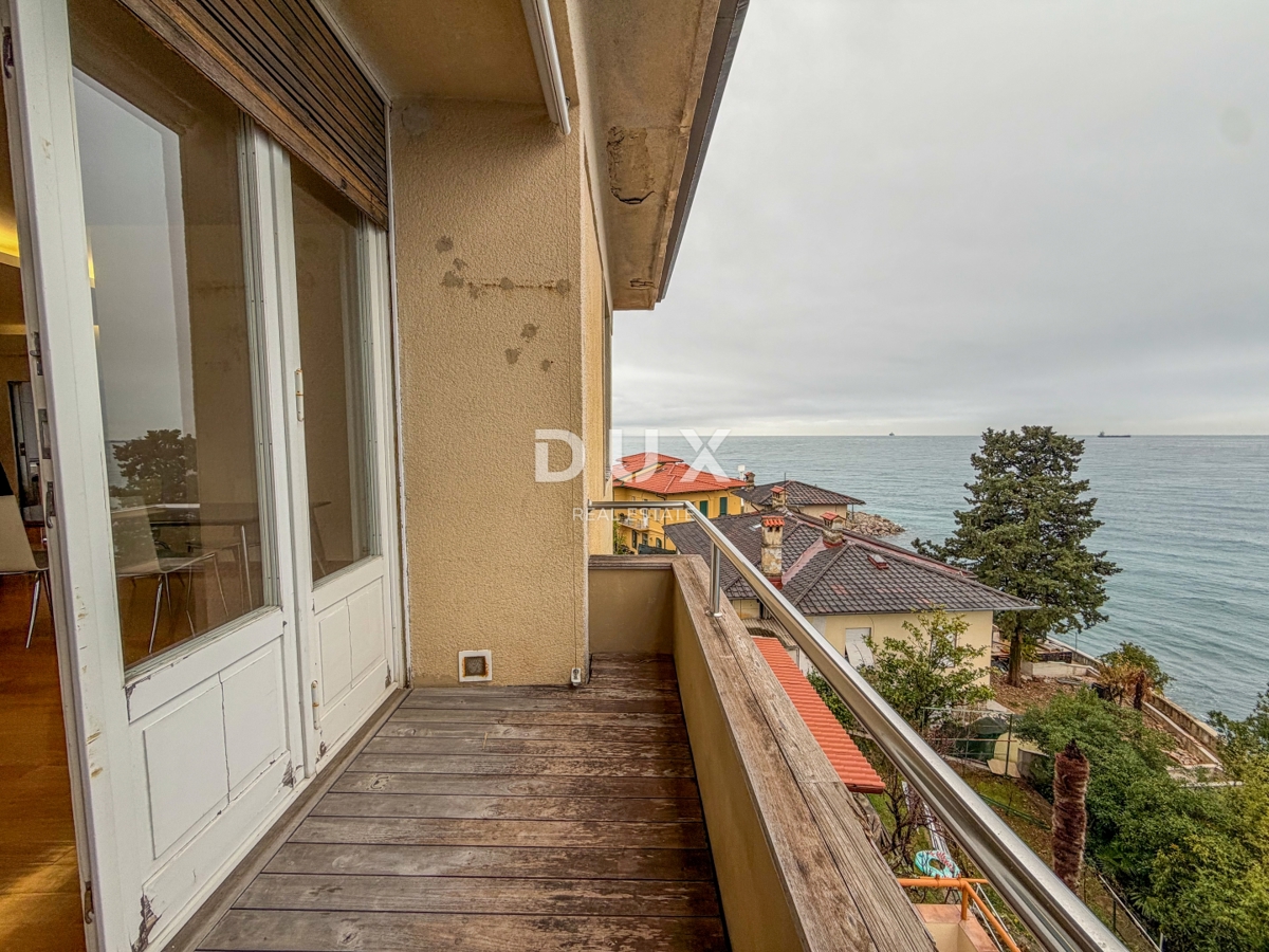 RIJEKA, KANTRIDA - appartamento prima fila al mare vicino al resort Hilton e alla bellissima Opatija