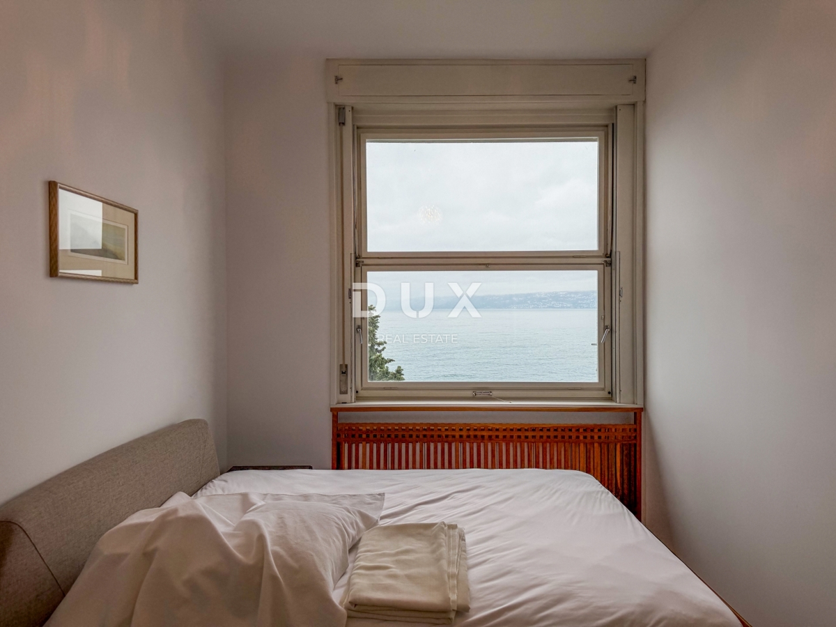 RIJEKA, KANTRIDA - appartamento prima fila al mare vicino al resort Hilton e alla bellissima Opatija