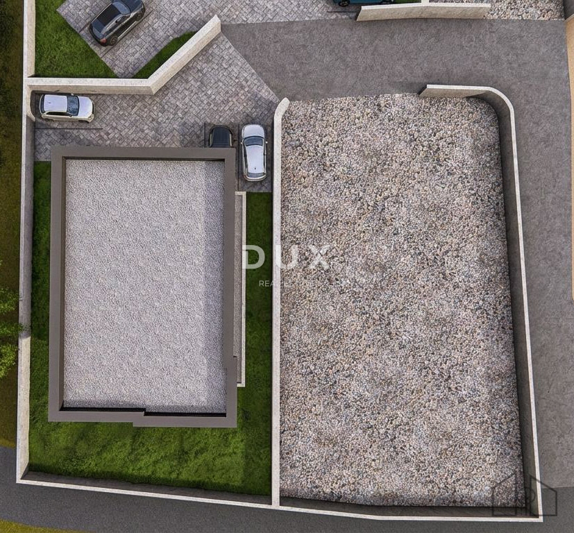 ISOLA DI RAB, KAMPOR - Moderno appartamento con 2 camere da letto + soggiorno al 2° piano di un nuovo edificio con posto auto