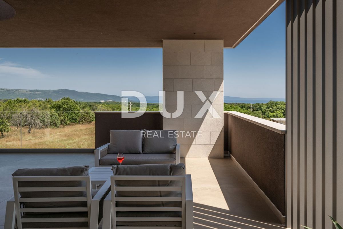 ISTRIA, KRNICA - Magnifica villa di nuova costruzione con vista mare