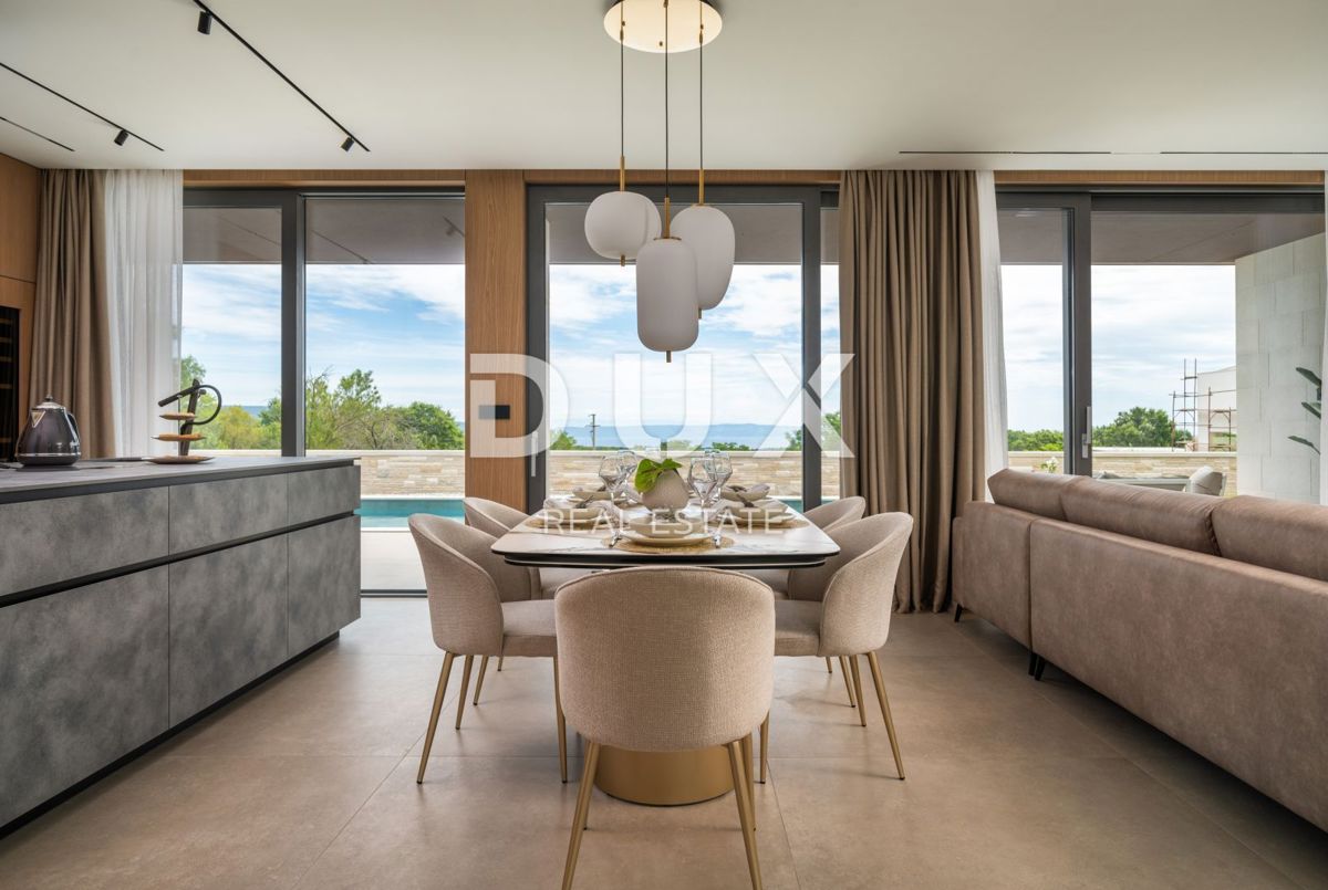 ISTRIA, KRNICA - Magnifica villa di nuova costruzione con vista mare