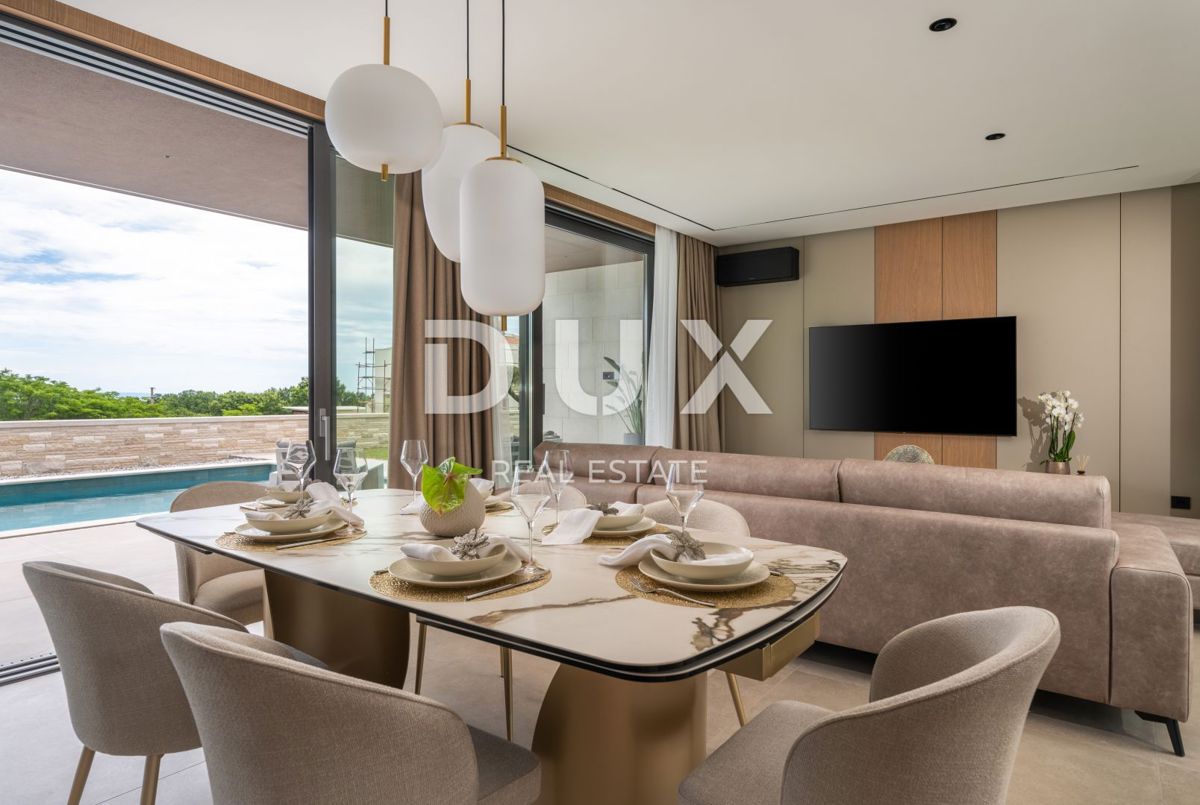 ISTRIA, KRNICA - Magnifica villa di nuova costruzione con vista mare