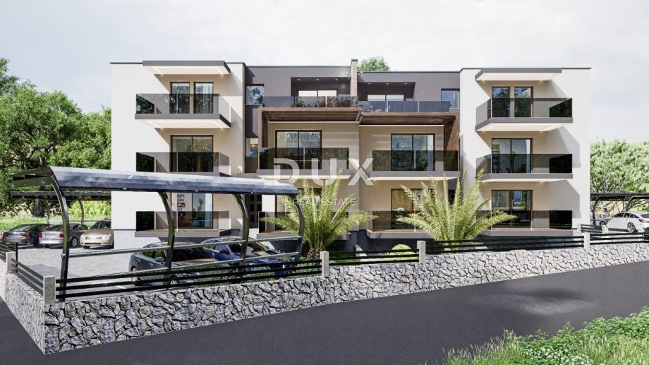 RIJEKA, PEHLIN, PODMURVICE - appartamento duplex 106,97 m2 in un nuovo edificio con vista mare, soggiorno + 3 camere da letto. - APPARTAMENTO 4D
